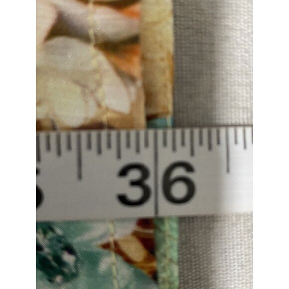 Vintage Retro Flower Pattern Women’s Fit Flare Dress Short Size XS  24” Waist - Picture 7 of 8